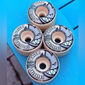 Spitfire Wheels Formula Four Radial Full Skateboard Wheels - 56mm 97a (Set of 4)
